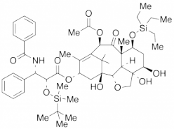 7-O-(Triethylsilyl)-2'-O-tert-butyl(dimethyl)silyl-4-desacetyl-2-debenzoyl-[2,4]oxol Paclitaxel